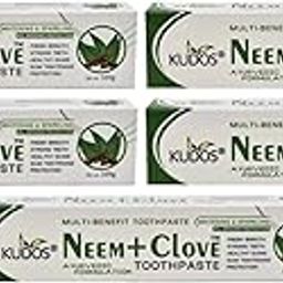 Kudos Ayurveda Neem + Clove Toothpaste (100gm, Pack of 5)-18