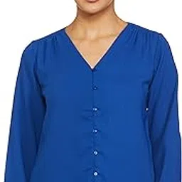 amazon brand - symbol Women's Cotton Regular Fit Top-picture-28