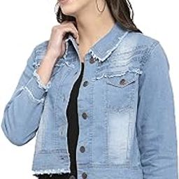 Women's Denim Jacket - Multiple Design Options-22