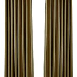 Pergola Outdoor Drapes,Blackout Patio Outdoor Curtains,Waterproof Outside Decor with Rus roof Grommet for Pergola/Porch(2 Panel,52''W*63''L)(Coffee52 Wx63 L) -Layfoo-image-10