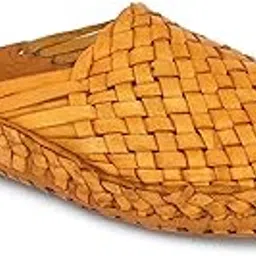 royal khwaab Men's Kolhapuri chappals Leather hardcrafted Stylish,Ethinicwear & Dailywear Designed with Excellence 100% Comfortable.-picture-20