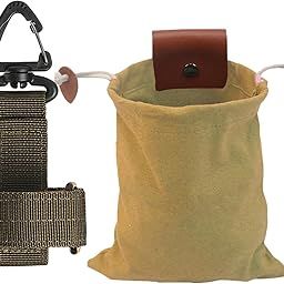 bnf®Collapsible Foraging Bag Belt Storage Hike Pouch Forest Pack Outdoor Brown|Sporting Goods | Outdoor Sports |1 Piece Foraging Pouch-image-34