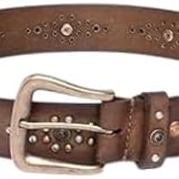 Real Leather Fashionable Handmade Designer Women's Belt Elegant and Versatile Waist Belt with Metal Pin Buckle, Ideal for Casual & Formal Wear, Perfect for Jeans & Pants Brown-image-41