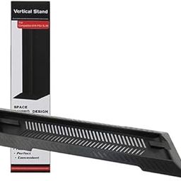 Ultra Compact Vertical Stand for Compatible with PlayStation 4 Slim Compatible with PS4 Slim-24
