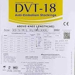 DVT-18 Anti-Embolism Stockings (Small, Style: Above Knee)-15