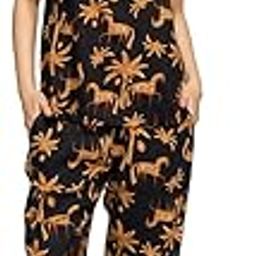 nykd BREEZY RAYON PYJAMA COORD SET WITH FLATTERING HIGH LOW HEM TOP-picture-4