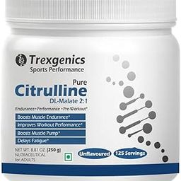 Trexgenics CITRULLINE Pure Powder (125 Servings) Endurance, Muscle Pump, Fatigue Control (250 gm) (Pack of 1)-26