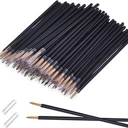 ayushicretiona 20 Pack Eyeliner Brush Applicator Cosmetic Eye Wands Makeup Tool-image-35