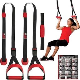 Lifeline Jungle Gym Suspension Trainer System – Split Anchor Design for More Exercise Options – Total Body Workout - 3 Models Available-image-63