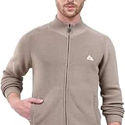monte carlo Men Regular Fit Mock Neck Solid Zip Closure Full Sleeve Pullover-picture-34