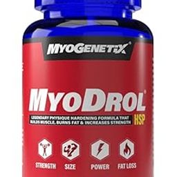 MYODROL|GAIN UPTO 15 LBS OF LEAN MUSCLE IN JUST 23 DAYS !|LEGENDARY PHYSIQUE HARDENING FORMULA THAT BUILDS MUSCLE & INCREASES STRENGTH|1 count, 30 capsules-11