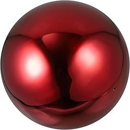 VANZACK Reflective Stainless Steel Gazing Polished Garden Mirror Sphere for Outdoor Patio Decoration and Shiny Ornament Gem Red-image-33