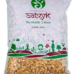 S Siddhagiri's SATVYK THE HEALTH re STORE Toor Dal (1Kg) - Unpolished | Handpounded Arhar Dal | Protein Rich | Split Pigeon Peas-picture-11