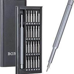 24 in 1 Small Mini Magnetic Precision Screwdriver Bits Set, Eyeglasses, Computer, Electronic, Watch Repair Kit with Phillips and Star Tiny Screw Driver Home Kit-image-10