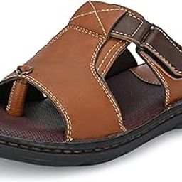 Mens Flip-Flops,Classical Thong Lightweight Quick-dry, Heavy Density for Arch Support Comfort, Hand Stitched Chappal (3664)-image-22