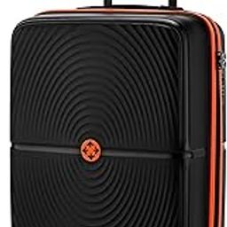 Bali Hard-Sided Polypropylene Cabin Luggage 20 inch | 55cm | 8 Wheels Small Trolley Bag for Travel | Suitcase (Black)-image-26