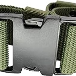 Onekbhalo Men's Tactical Belt Nylon Military Style Webbing with Quick-Release Plastic Magnetic Buckle, Casual Men Quick-Fastening Outdoor Belt for Men (Style3)-image-11