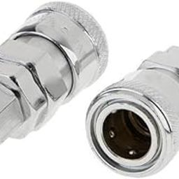 ATORSE 3xUnisex Air line Hose Connector Coupler Coupling Fittings for Compressor G-picture-17