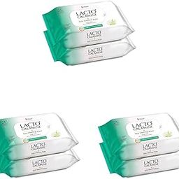 Lacto Calamine Daily Cleansing Facial Wipes 25N Each - Pack of 6 | Wet Wipes for Face with Aloe Vera, Cucumber & Vitamin E | Makeup Remover Wipes| Hydrating,Refreshing, Soothing|Paraben & Alcohol Free-9