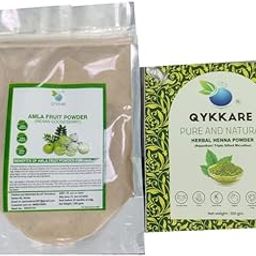 Qykkare natural Henna and Amla powder for hair care, hair health & hair color-image-25