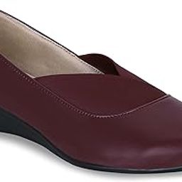 Hand Made Designer Black Wedges Pumps-image-11
