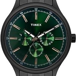 Multifunction Men Analog Dial Coloured Quartz Watch, Round Dial with 30 mm Case Width-86
