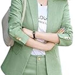 Women's Cotton Blend Casual Printed Full Sleeve Collared Top and Pant Set with Blazer | Western Set for Women-picture-30