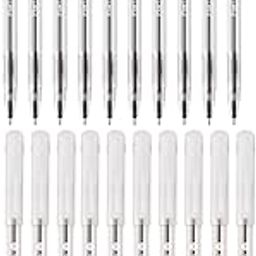 FLAIR BOLD 1.0 mm Ball Pen | Water Proof Ink for Smooth Flow System | Low-Viscosity for Smudge Free Writing | Quick Dry | Transparent Body With Fine Tip | 10 Black,10 Blue Ink, Pack of 20-image-39