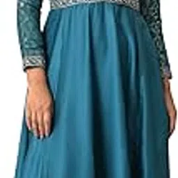 wishful Women's Rayon Solid Regular Dress-picture-8