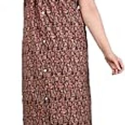 Women's Cotton Front Open Nighty - Full Button & Maternity Nighty-image-86