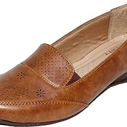 Women's Fashionable Artificial Leather Heels-image-34