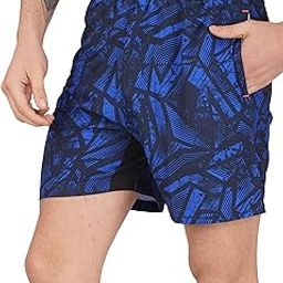 Mens 5" Swim Trunks with Zipper Pockets Quick Dry Beach Board Shorts for Men Swimsuit Swimwear with Mesh Lining-26