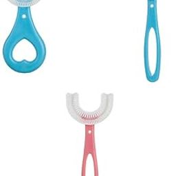 bnf® 3 Pieces Teeth Cleaning Manual Brush U-Shape Oral Tooth Cleaning | Oral Care | Electric Toothbrushes-image-54