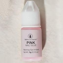 Herbiwax Brush On Nail Glue for Press On Nails, Extra Strong Nail Glue for Acrylic Nails Fake Tips, Waterproof for Long Lasting Bond, Professional Glue-20