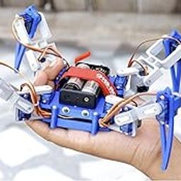 Quadruped Spider Robot DIY Kit 3D Printed Parts With Screws ; without Servos-image-0