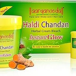 Aryanveda Haldi Chandan Herbal Bleach Cream (250g) for face and body, Radiant Skin, Natural Glowing Fairness, Tan Removal, Glowing Skin, Beautiful Skin, Suitable for All Skin Types, For Men and Women-11