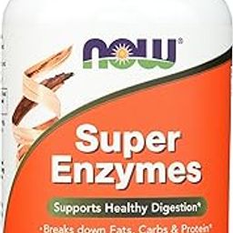 Now Foods Super Enzymes, 90 Capsules-87