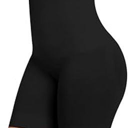 Shapewear Shorts Tummy Control Shapewear Invisible Shaping Shorts High Waisted Body Shaper Shorts Under Dress (Size 28 to 36 Perfect)-image-89