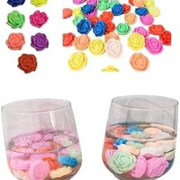 TOYSFAST 20 Pcs Water Growing Crystal Flower Shape Rubber Jelly Decoration Growing Flowers (A222) - Decorative Item - Kid-image-16