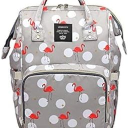 MOM CARE Waterproof Mother Bag for Babies, Diaper Bag for Baby, Maternity Travel Backpack Spacious Cushioned Shoulder Strap Many Compartment Multi Utility Large.(Pink)-image-78