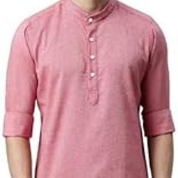 Men Cotton Solid Kurta-picture-6
