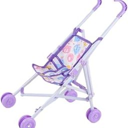 THE STYLE SUTRA Trolley Toys Educational Role Playing Doll Accessories Doll Carrier Foldable Violet-picture-14