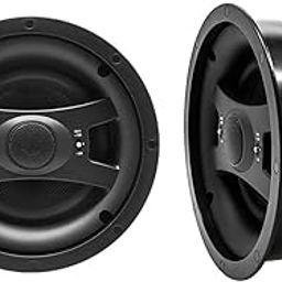 Earthquake Sound ECS6.5 Edgeless Series In-Ceiling Speakers (Black, Pair)-image-37