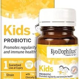 Wakunaga - Kyolic, Kid's Kyo-Dophilus, Vanilla Chewable, 60 Tablets-image-77