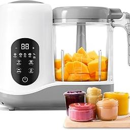 Nexxon Exports Premium Baby Food Maker and Processor - Infant Food Blender for Homemade Toddler Meals - Steamer and Blender Combo-image-42