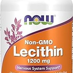 Now Foods Lecithin 1200mg, Soft-gels, 100-Count-20