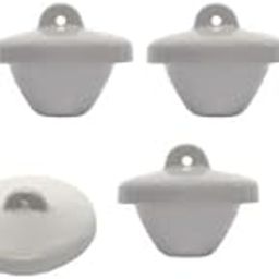 Labsurge Porcelain Crucible with Lid 25ml/Lab Equipment Porcelain Crucible/for Laboratory used/Chemistry Lab Equipment/Scientific and Laboratory Product/Pack of 4-17