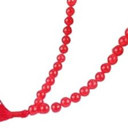 Red Onyx Beads Mala | 108+1 Natural Gemstone Mala for Chanting and Devotional Use | Rudraksha And Gemstone Store-image-60