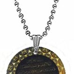 Allah Islamic God Yellow Religious Bead Chain Pendnet for Men and Women-picture-35