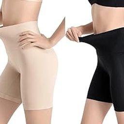4-in-1 Shaper - Tummy, Back, Thighs, HIPS - Seamless Tummy Tucker Shapewear Body Shaper Best While/for Gym Yoga Exercise Dance Walk Aerobics Jogging-image-107